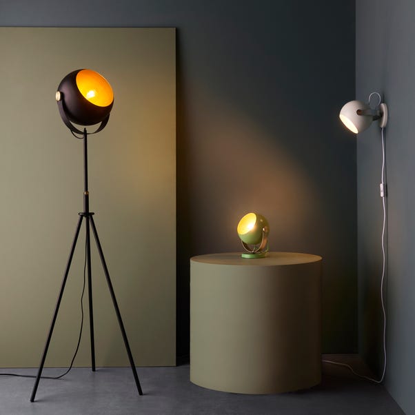 Elements Olympya Industrial Metal Adjustable Floor Lamp
