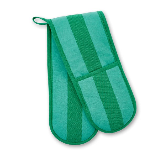 Elements Sutton Stripe Double Oven Glove