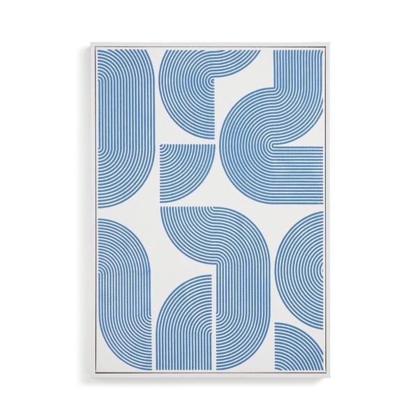 Elements Brooks Abstract Framed Canvas