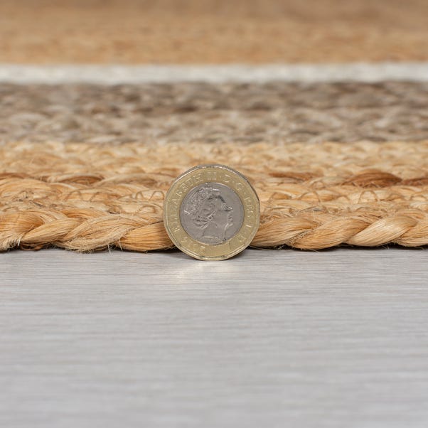  Elements Natural Jute Border Rug
