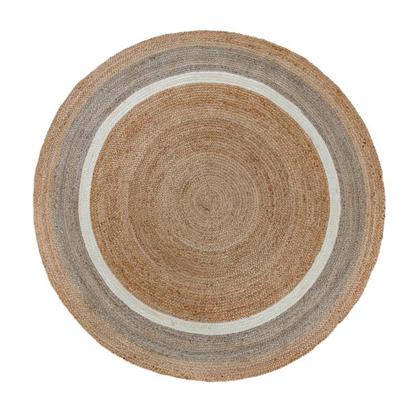  Elements Natural Jute Border Round Rug