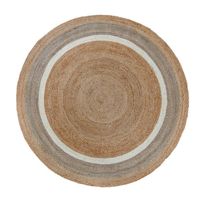  Elements Natural Jute Border Round Rug