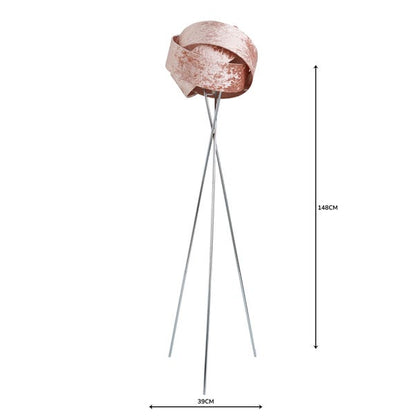  Elements Harley Tripod Floor Lamp