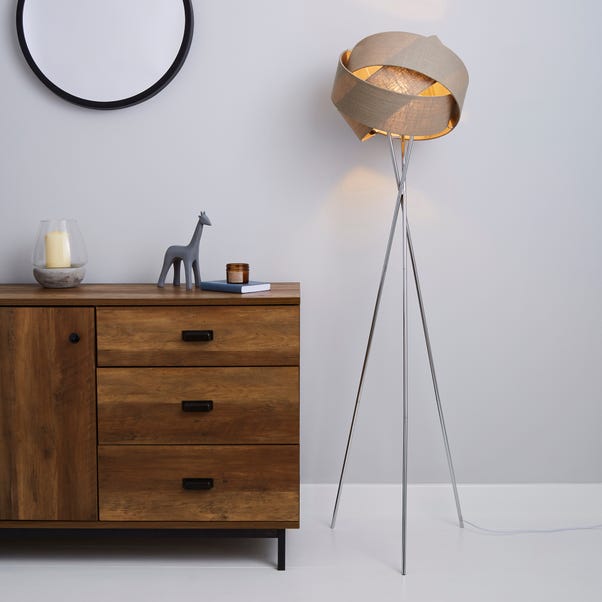  Elements Harley Tripod Floor Lamp