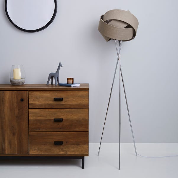  Elements Harley Tripod Floor Lamp