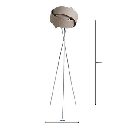  Elements Harley Tripod Floor Lamp