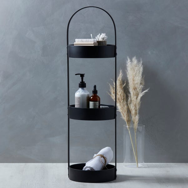  Elements Matt Black 3 Tier Caddy