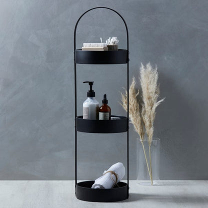  Elements Matt Black 3 Tier Caddy