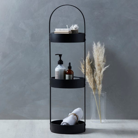  Elements Matt Black 3 Tier Caddy