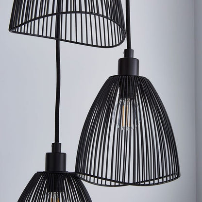 Elements Jaula 3 Light Cluster Ceiling Light