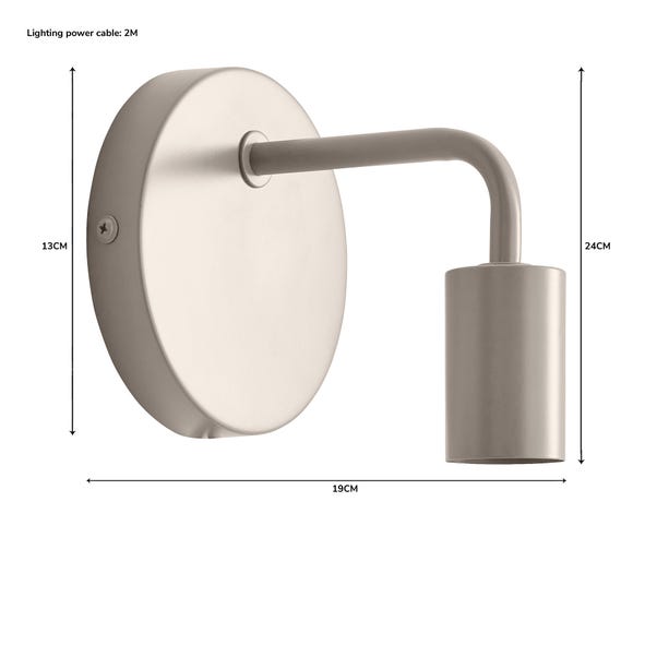  Elements Koppla Plug In Wall Light