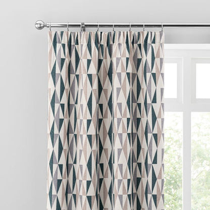  Elements Triangles Pencil Pleat Curtains