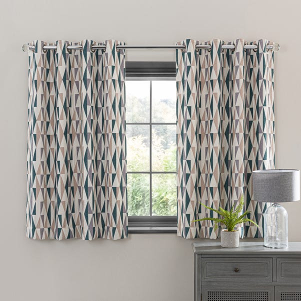  Elements Triangles Eyelet Curtains