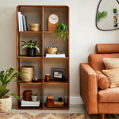  Elements Bent Ply Bookcase Shelving Unit