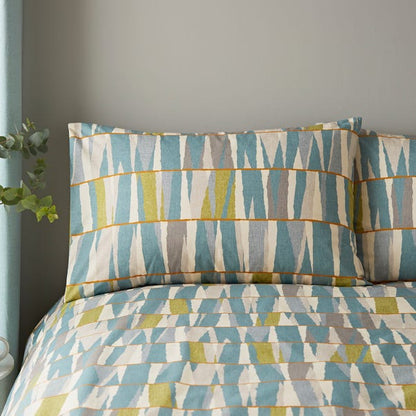  Elements Kolla Blue Duvet Cover And Pillowcase Set