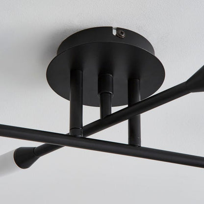  Elements Fontain 6 Light Semi Flush Ceiling Light