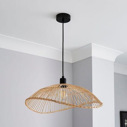  Elements Jaula Rattan Pendant Light