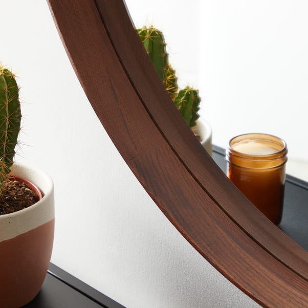  Elements Round Framed Wall Mirror