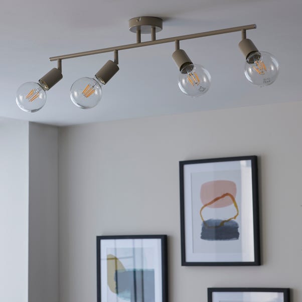  Elements Koppla 4 Light Semi Flush Spotlight Bar