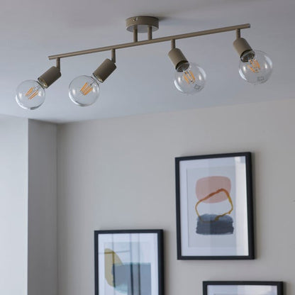  Elements Koppla 4 Light Semi Flush Spotlight Bar