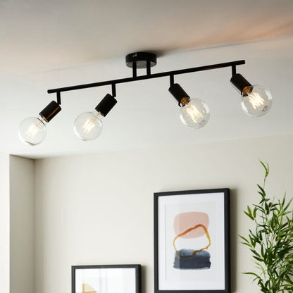  Elements Koppla 4 Light Semi Flush Spotlight Bar