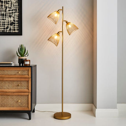  Elements Jaula 3 Light Floor Lamp