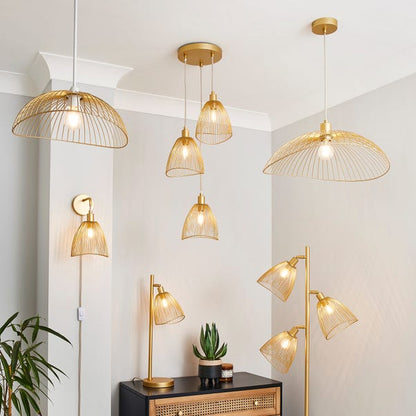  Elements Jaula 3 Light Floor Lamp