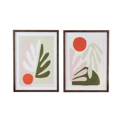  Set Of 2 Elements Lokke Framed Prints