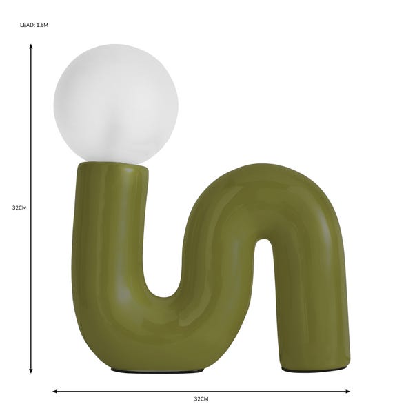  Elements Viggo Table Lamp