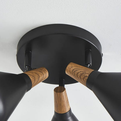  Elements Wolston 3 Light Semi Flush Spotlight