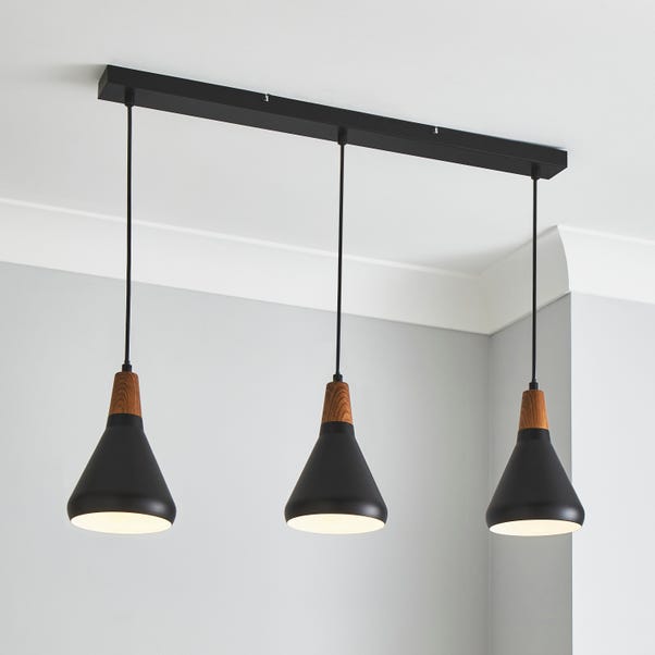  Elements Wolston 3 Light Diner Ceiling Light