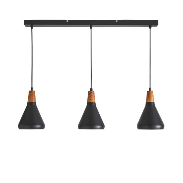  Elements Wolston 3 Light Diner Ceiling Light