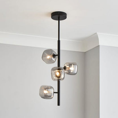  Elements Tollose 4 Light Semi Flush Ceiling Light