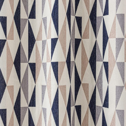  Elements Triangles Thermal Eyelet Door Curtain