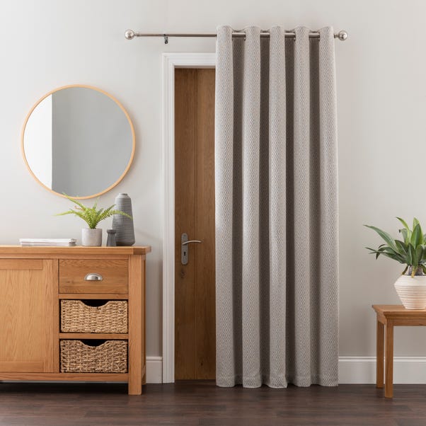  Elements Oslo Thermal Eyelet Door Curtain