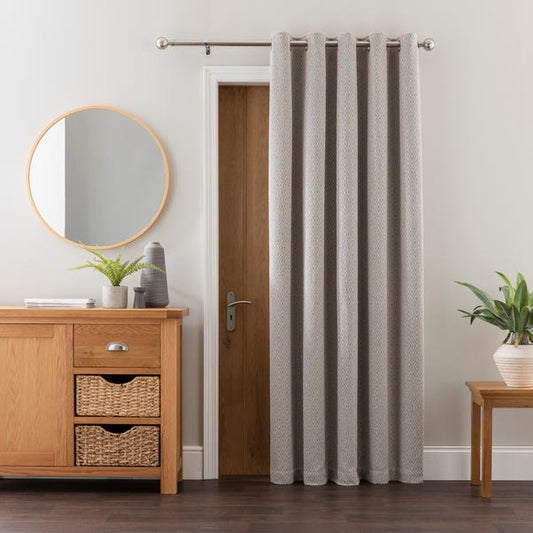  Elements Oslo Thermal Eyelet Door Curtain