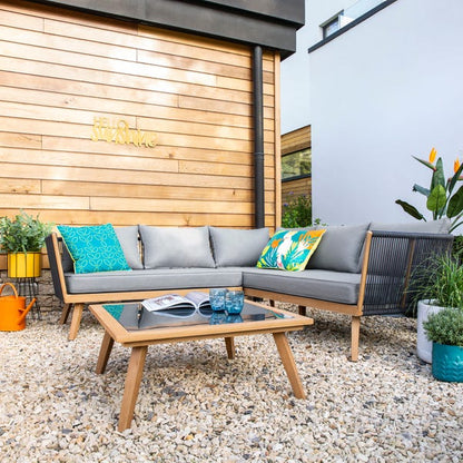  Elements 5 Seater Rope Corner Sofa