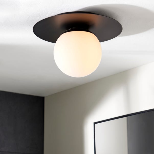  Elements Tela Bathroom Flush Ceiling Light