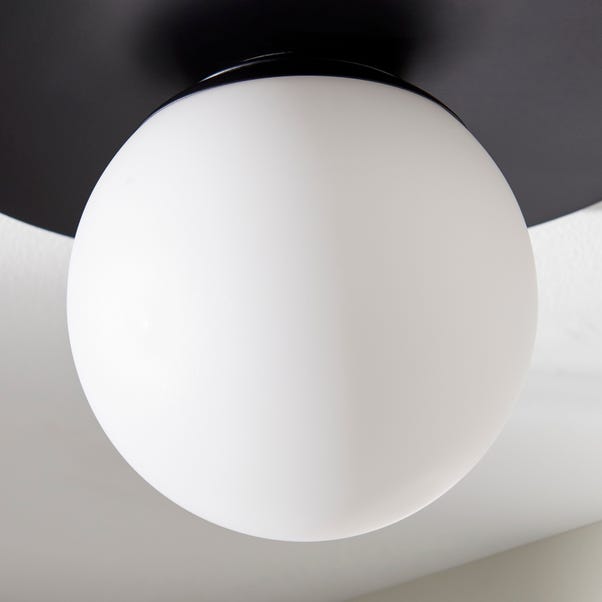  Elements Tela Bathroom Flush Ceiling Light