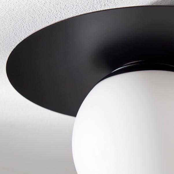  Elements Tela Bathroom Flush Ceiling Light