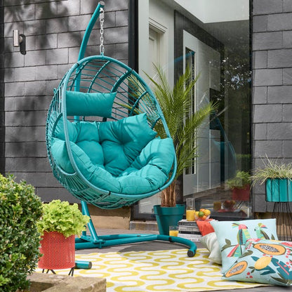  Elements Peacock Hanging Egg Chair