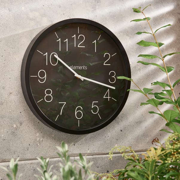  Elements Indoor Outdoor Wall Clock