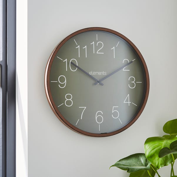  Elements Indoor Outdoor Wall Clock