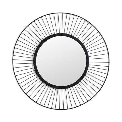  Elements Wire Round Indoor Outdoor Wall Mirror