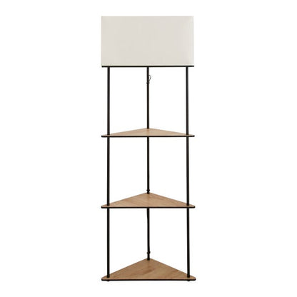  Elements Element Sunds Corner Shelved Floor Lamp Light Wood