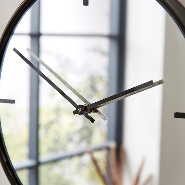  Elements Abstract Mirrored Wall Art Clock
