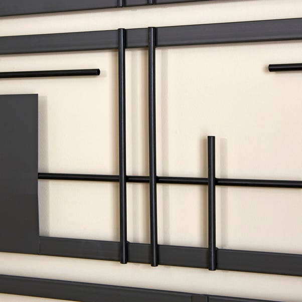  Elements Set Of 3 Indoor Outdoor Metal Wall Art Panels