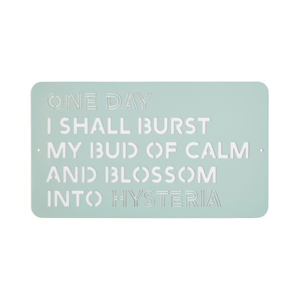  Elements Hysteria Metal Indoor Outdoor Wall Art