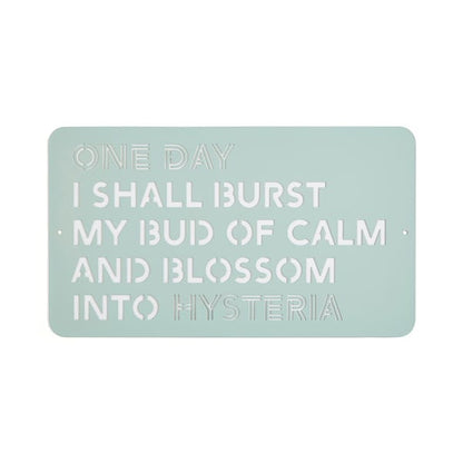  Elements Hysteria Metal Indoor Outdoor Wall Art