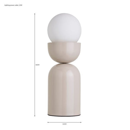  Elements Lunebar Touch Table Lamp
